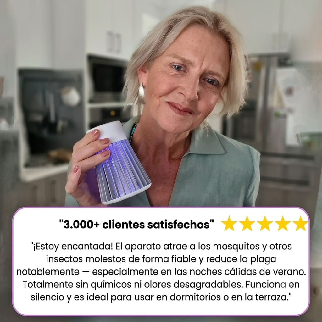 Lampara Mosquito Pro – Elimina insectos