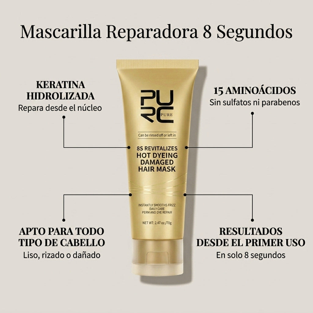 Mascarilla Reparadora 8 Segundos