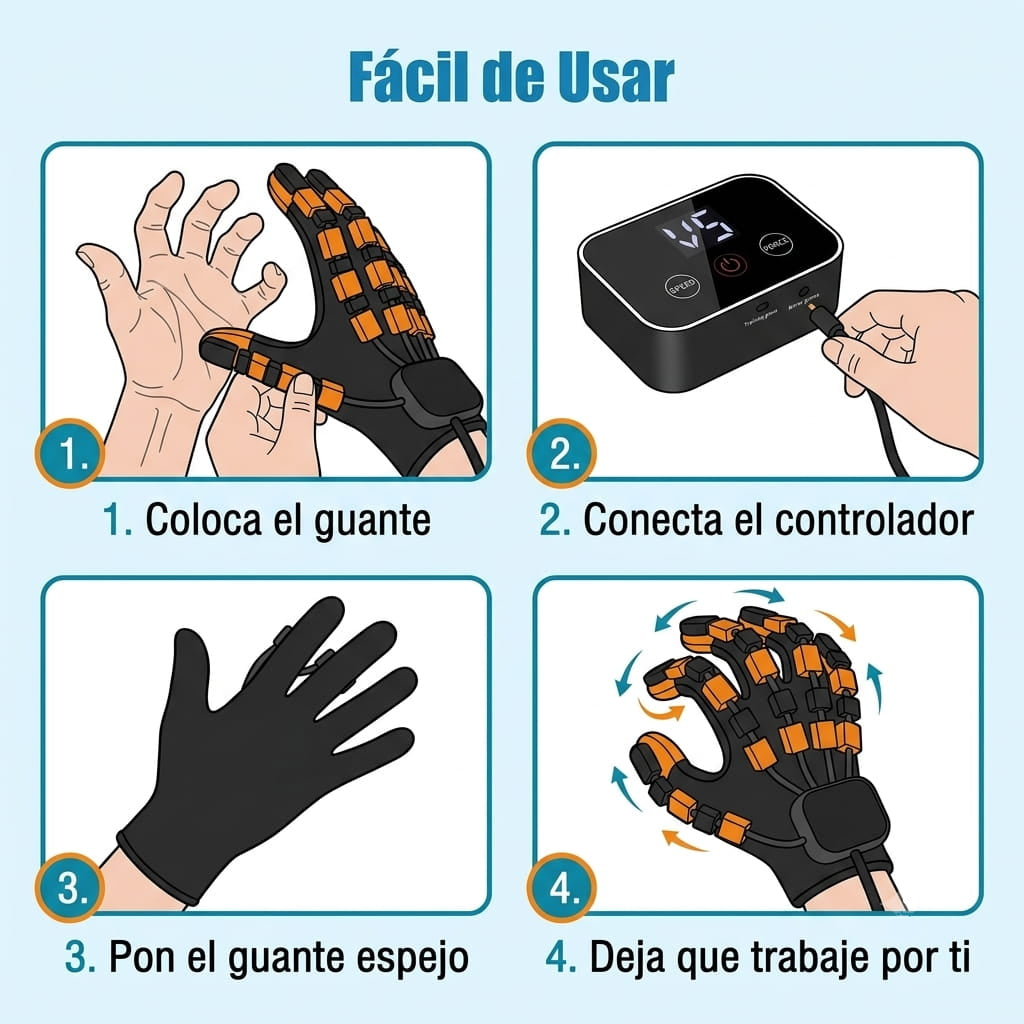 Guante Rehabilitador de Dedos y Mano | StyLazo™