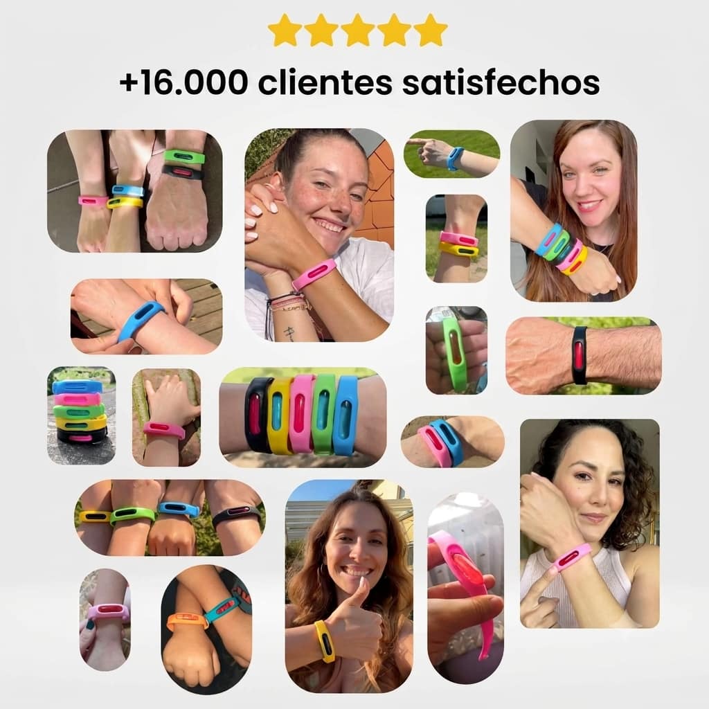 Pulseras repelentes de mosquitos StyLazo ™