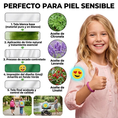 Pegatinas repelentes de mosquitos