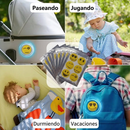 Pegatinas repelentes de mosquitos