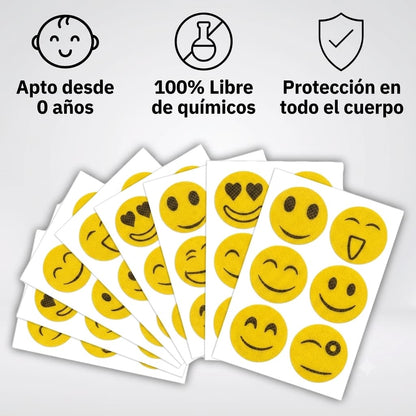 Pegatinas repelentes de mosquitos
