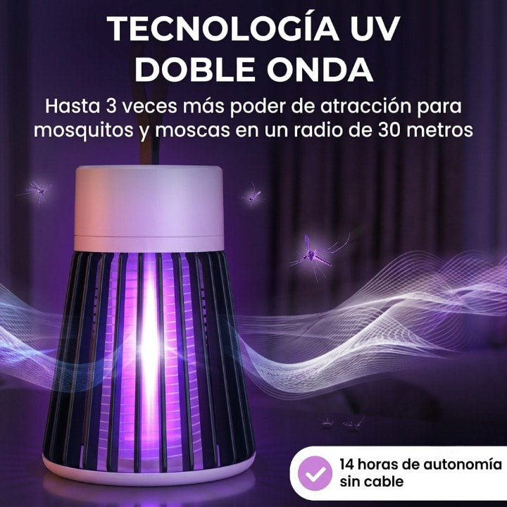 Lampara Mosquito Pro – Elimina insectos