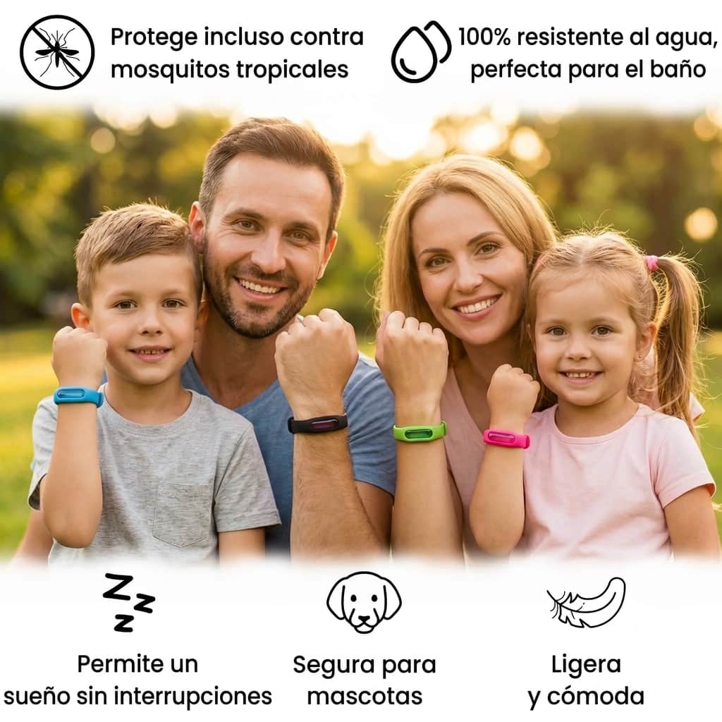 Pulseras repelentes de mosquitos StyLazo ™