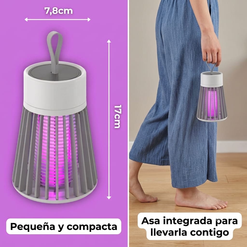 Lampara Mosquito Pro – Elimina insectos