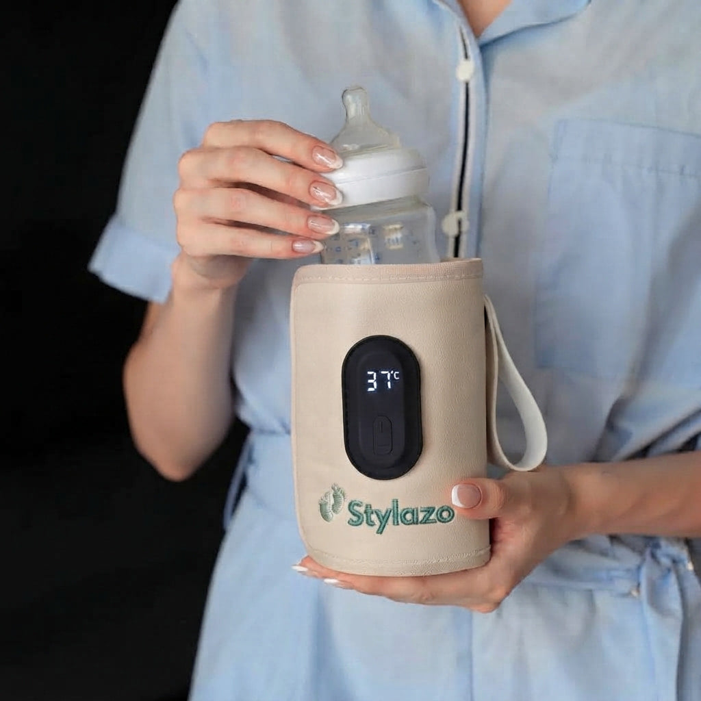 STYLAZO - EL PRIMER CALIENTA BIBERONES PORTÁTIL A BATERÍA