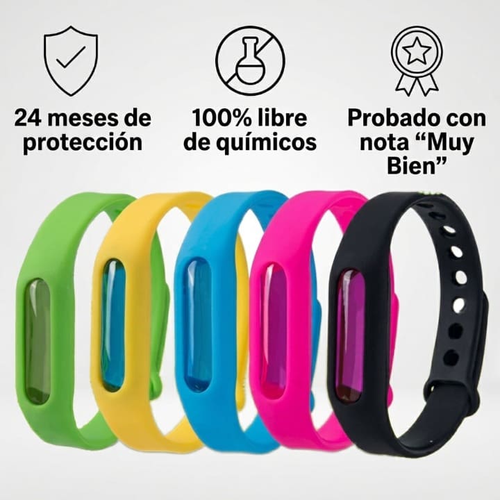 Pulseras repelentes de mosquitos StyLazo ™