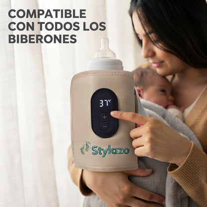 STYLAZO - EL PRIMER CALIENTA BIBERONES PORTÁTIL A BATERÍA