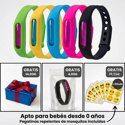 Pulseras repelentes de mosquitos StyLazo ™