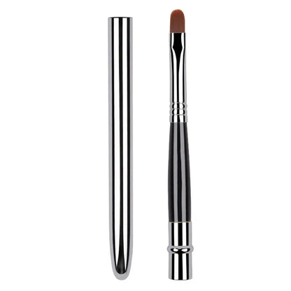 Pincel de Maquillaje Metálico Luxe