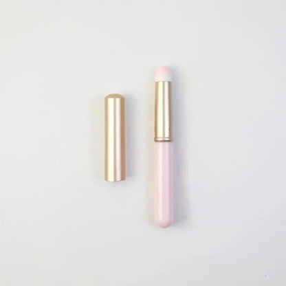 Pincel de Maquillaje Metálico Luxe