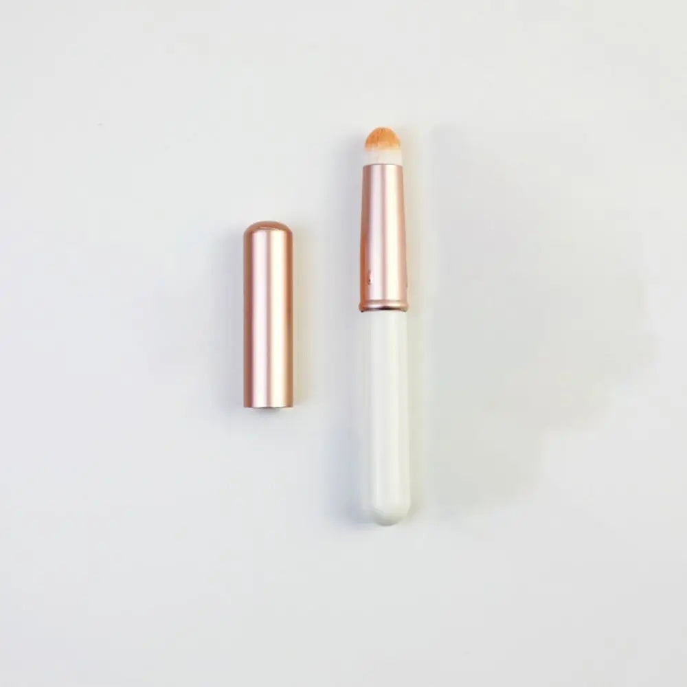 Pincel de Maquillaje Metálico Luxe