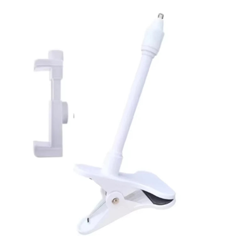 Flexible Baby Monitor Mount Baby Camera Holder 1/4 Screw Clip Hose Holeless Mounting CCTV Baby Camera Mount Without Tools